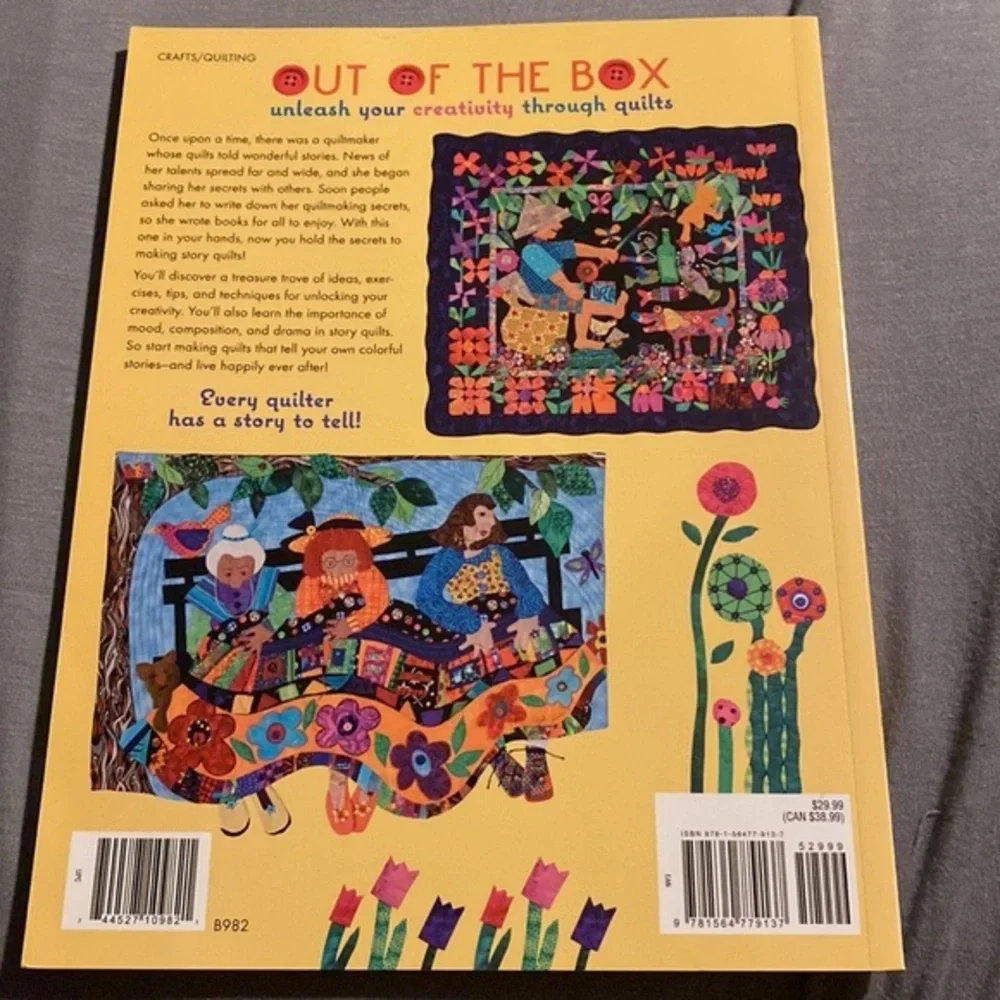 Out of the Box Mary Lou Weidman Story Art Quilting Quilt Book Paperback